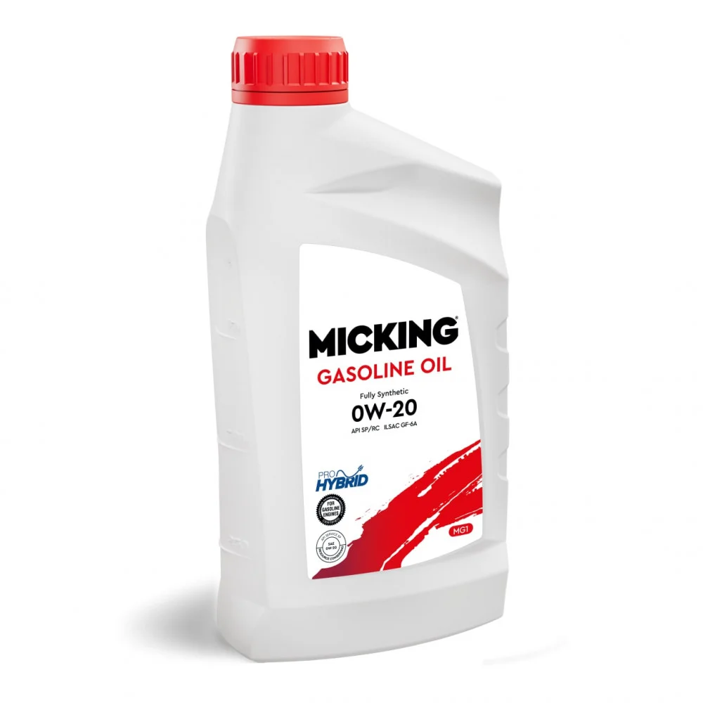 Моторное масло Micking Gasoline Oil MG1 0W-20 синтетическое 1л - изображение 1