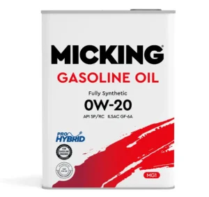 Моторное масло Micking Gasoline Oil MG1 0W-20 синтетическое 4л - миниатюра 2