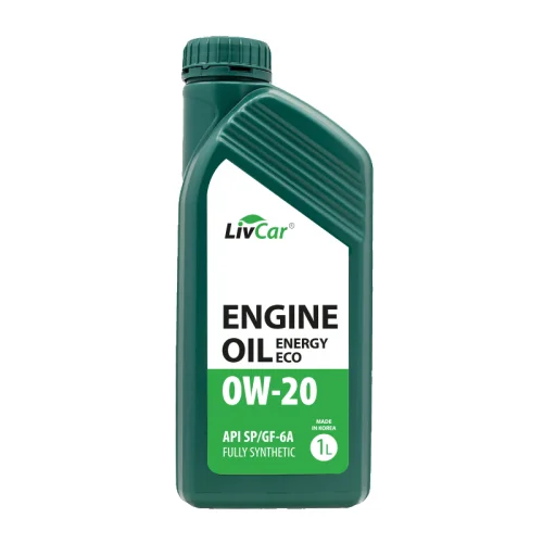 LIVCAR ENGINE OIL ENERGY ECO 0W20 API SP Масло моторное синт. 1л. - изображение 1