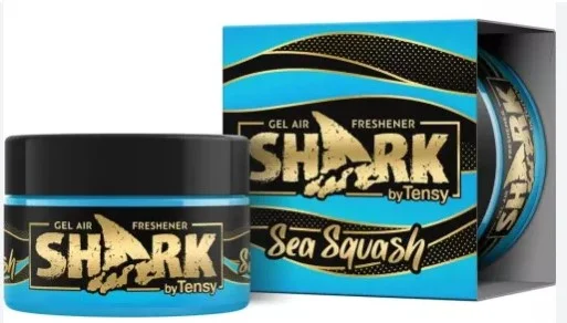 Shark Ароматизатор "Tensy" банка (Морской сквош) гелевая