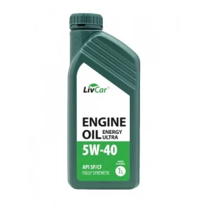 LIVCAR ENGINE OIL ENERGY ULTRA 5W40 API SP Масло моторное синт. 1л. - миниатюра 2