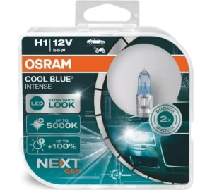 Лампа автомобильная H1 12V-55W (P14,5s) Cool Blue Intense DuoBox OSRAM - миниатюра 2