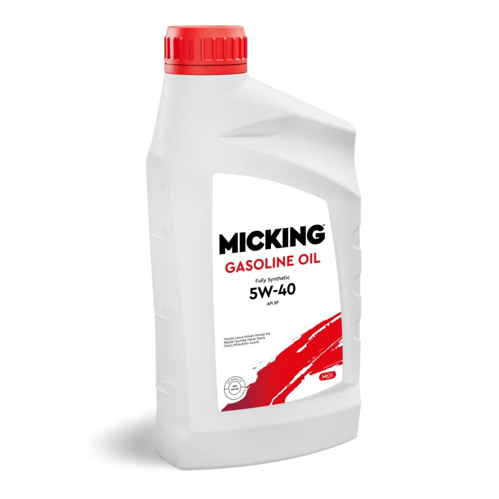 Моторное масло Micking Gasoline Oil MG1 5W-40 синтетическое 1л - изображение 1