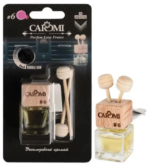 Ароматизатор CAROMI флакон на дефлектор № 6 Бубль гум - изображение 1