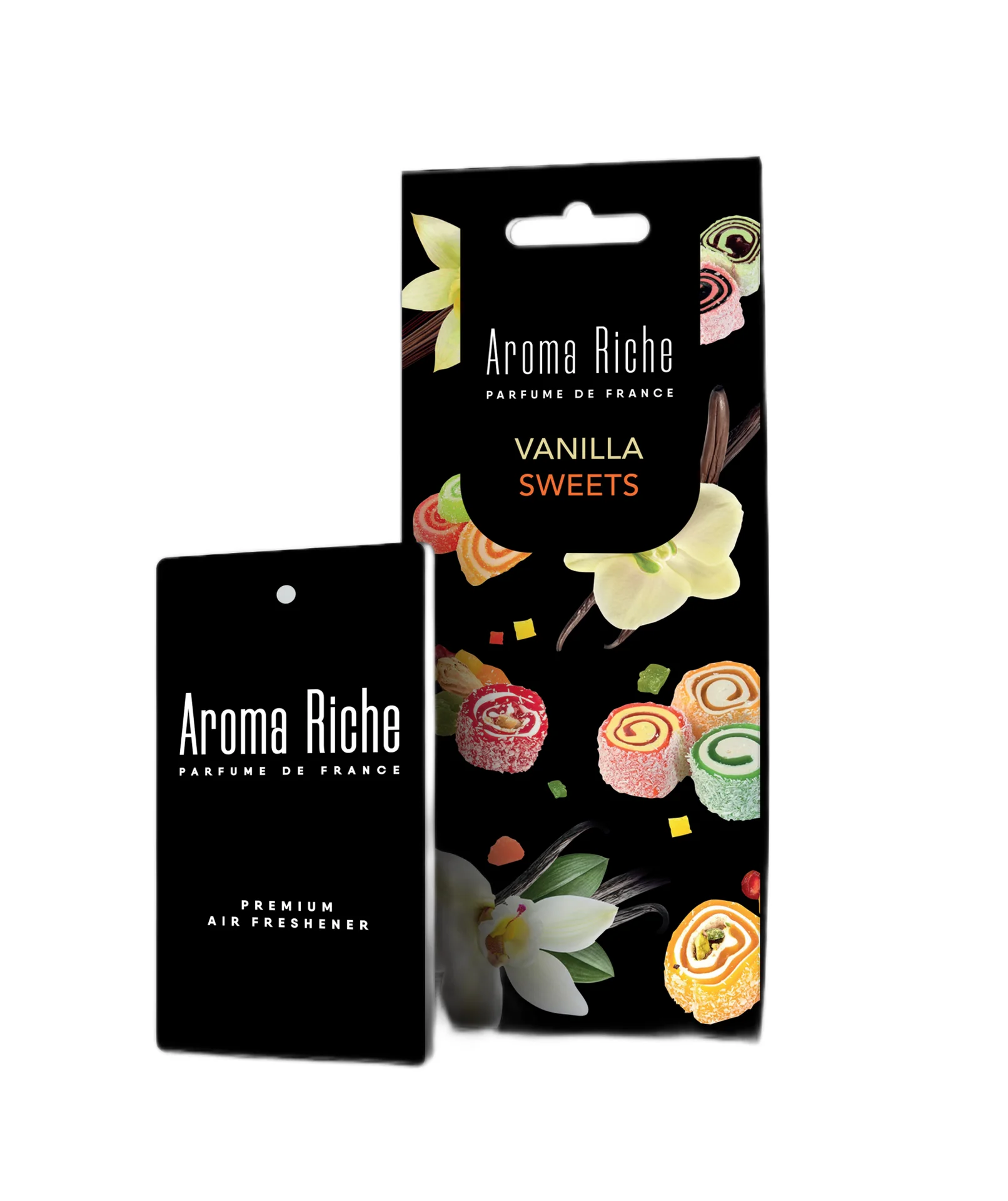 Ароматизатор картон AROMA RICHE Ваниль и Сладости - изображение 1
