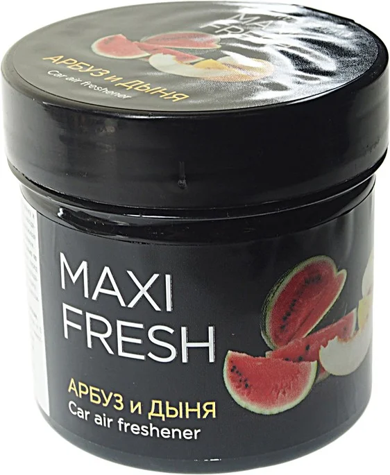 Ароматизатор банка "MAXIFRESH" Арбуз и дыня 100гр - изображение 1