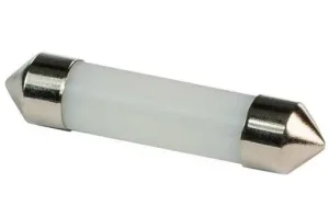 Автолампа диод C5W 11-39 (SV8,5) 12V 1 СОВ СL диод, белая, KS, салонная min10 - миниатюра 2