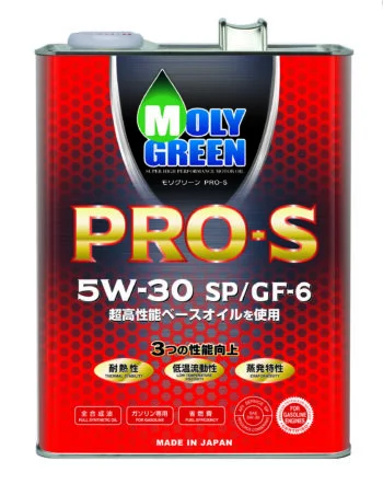 MOLY GREEN PRO-S 5W30 SP/GF-6 Масло моторное синтетика 4л - изображение 1