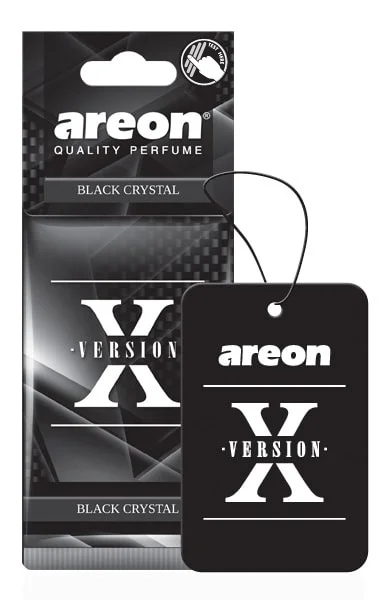 Ароматизатор AREON "X-VERSION" BLACK - black Crystal - изображение 1