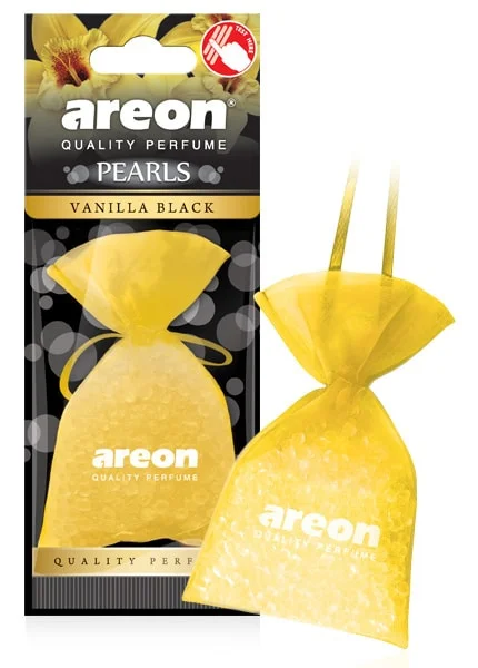 Ароматизатор AREON PEARLS Vanilla Black (Ванила Блэк) - изображение 1