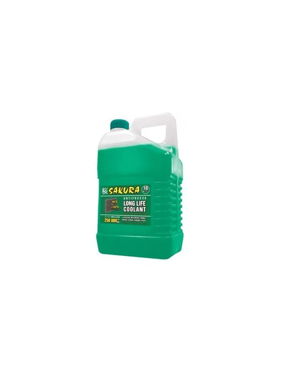 Антифриз "SAKURA" GREEN 10кг - изображение 1