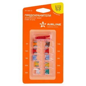 Предохранители мини 5-30А AIRLINE AFU-MK-04 10 шт. - миниатюра 2