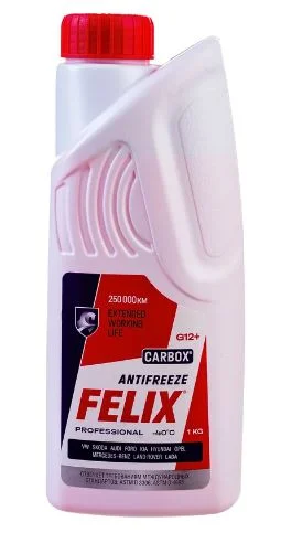 Антифриз FELIX Carbox G12+ красный 1кг - изображение 1