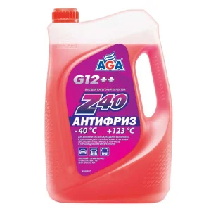 Антифриз AGA готовый к применению красный -40С 5 л - миниатюра 2