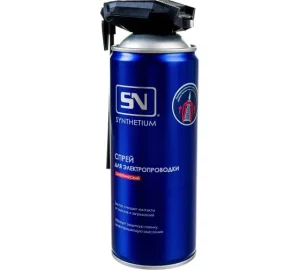 Очиститель электрических контактов SYNTHETIUM, 520мл аэрозоль с умным распылителем - миниатюра 2