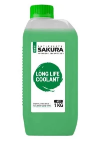 Антифриз  "SAKURA" GREEN 1кг - миниатюра 2