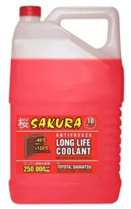 Антифриз  "SAKURA" RED 10кг - миниатюра 2