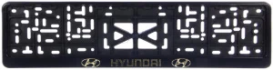 Рамка с защелкой золото HYUNDAI - миниатюра 2