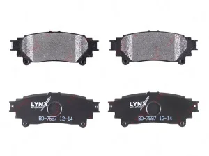 BD-7597 Колодки тормозные LYNXauto - миниатюра 2