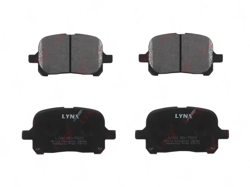 BD7529 Комплект тормозных колодок, дисковый тормоз *LYNXAUTO - изображение 1