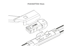 Адаптер OSAWA OMA24 (PUSH BUTTON 19mm) - миниатюра 2
