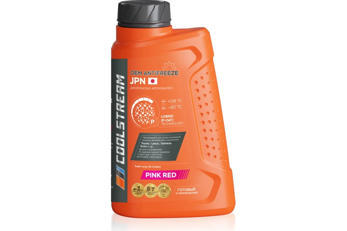 Антифриз Cool stream 1кг. "JPN Red", красный CS011001RD - изображение 1