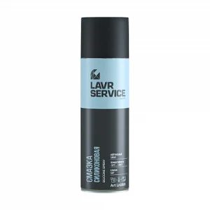 Смазка силиконовая SERVICE SILICONE SPRAY 650мл LAVR - миниатюра 2