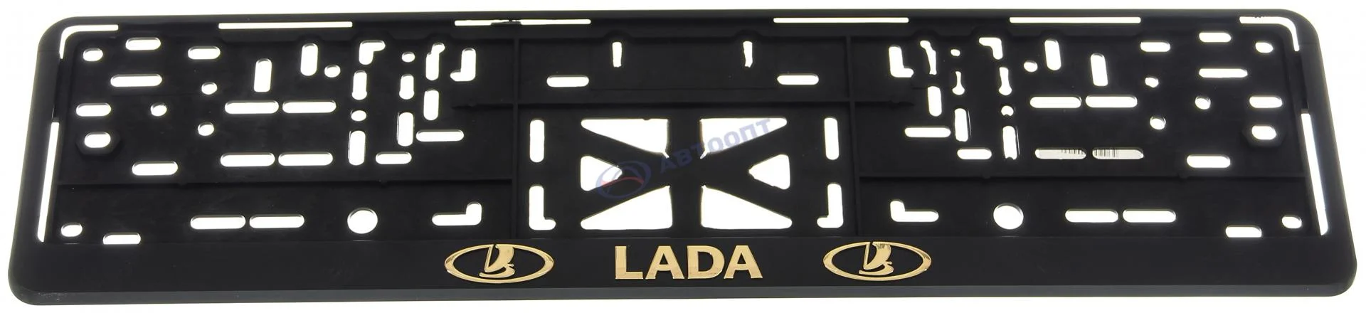 Рамка с защелкой золото LADA рельеф - изображение 1