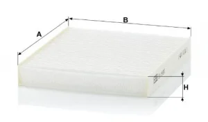 KI35 Фильтр салонный MANN CU19001 - миниатюра 2