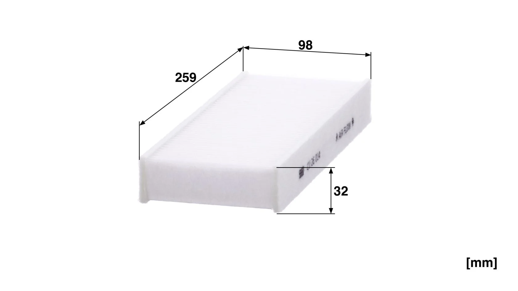 Салонный фильтр MANN CU 26 014/2 - изображение 1