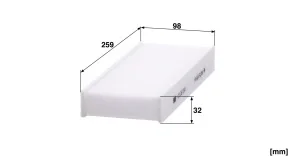 Салонный фильтр MANN CU 26 014/2 - миниатюра 2