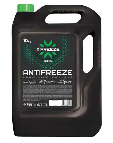 Антифриз X-Freeze GREEN 10кг - изображение 1