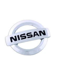 Эмблема хром NISSAN средняя 105*75мм - миниатюра 2
