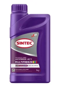 Антифриз Sintec MULTI FREEZE фиолетовый 1л. - миниатюра 2