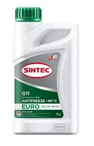 Антифриз Sintec EURO зеленый 1л. - миниатюра 2