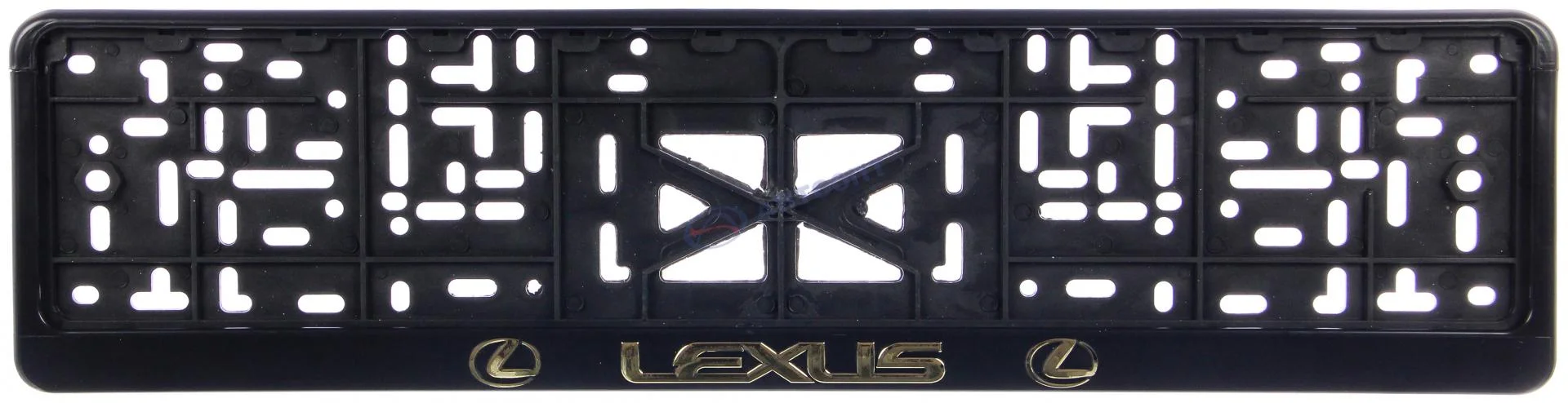 Рамка с защелкой золото LEXUS рельеф - изображение 1