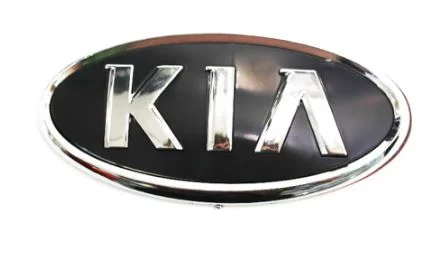 Эмблема хром KIA 112*57мм - изображение 1