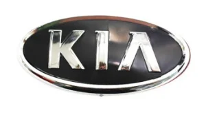 Эмблема хром KIA 112*57мм - миниатюра 2