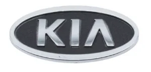 Эмблема хром KIA 100*56мм - миниатюра 2