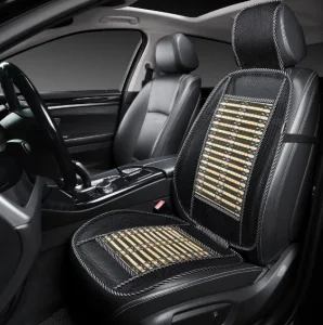 Накидки AutoPremier Bamboo черный сетка/бамбук 1 шт - миниатюра 2
