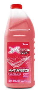 Антифриз X-Freeze G12+ РОЗОВЫЙ 1кг - миниатюра 2