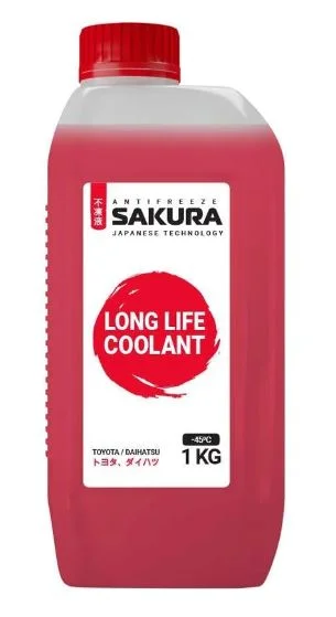 Антифриз "SAKURA" RED 1кг - изображение 1
