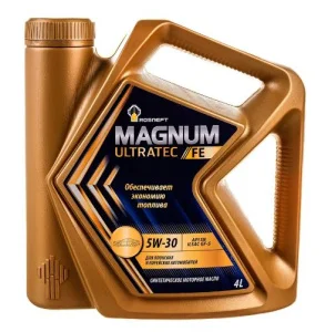 Роснефть Magnum Ultratec 5W30 FE Масло моторное 4л - миниатюра 2