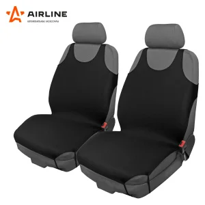 Чехол-майка AIRLINE "F1" 2 шт на передние сиденья - миниатюра 2