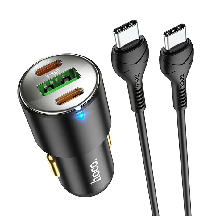 АЗУ HOCO PD45W PD25W+QC3.0+PD20W USB-C+USB+USB-C черный - изображение 1