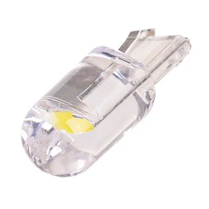 Автолампа диод T10 (W5W) 12V 1 COB 1-конт Белая SKYWAY min10 габарит, 1 шт - миниатюра 2