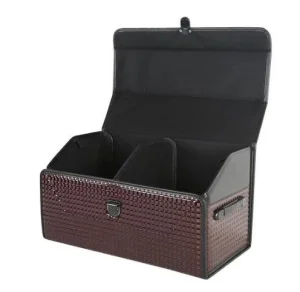 Органайзер AUTOPREMIER PREMIUM, чёрный/коричневый, гладкая экокожа/квадрат, L 55*30*30 см. - миниатюра 2