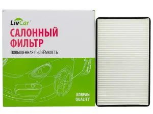 Фильтр салонный LivCar ОЕМ 1118-8122-010  RENAULT LADA - миниатюра 2