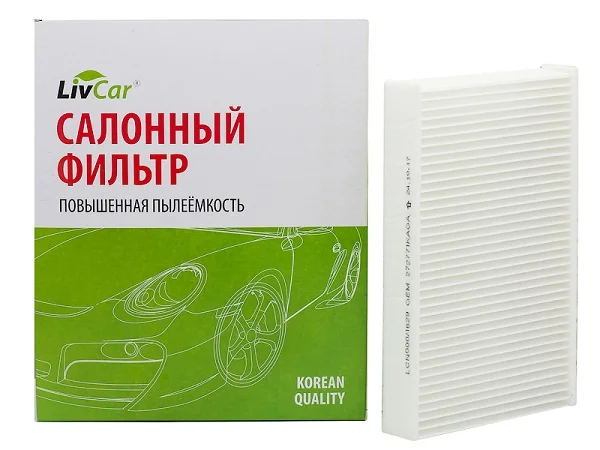 Фильтр салонный LivCar ОЕМ 272771KA0A RENAULT NISSAN (LHD) - изображение 1