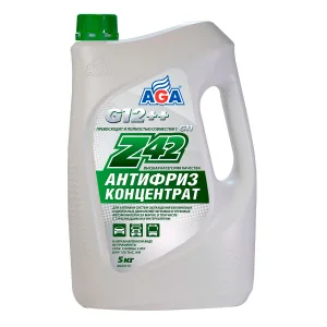Антифриз, концентрат G12++/G13, зеленый, 5кг AGA - миниатюра 2